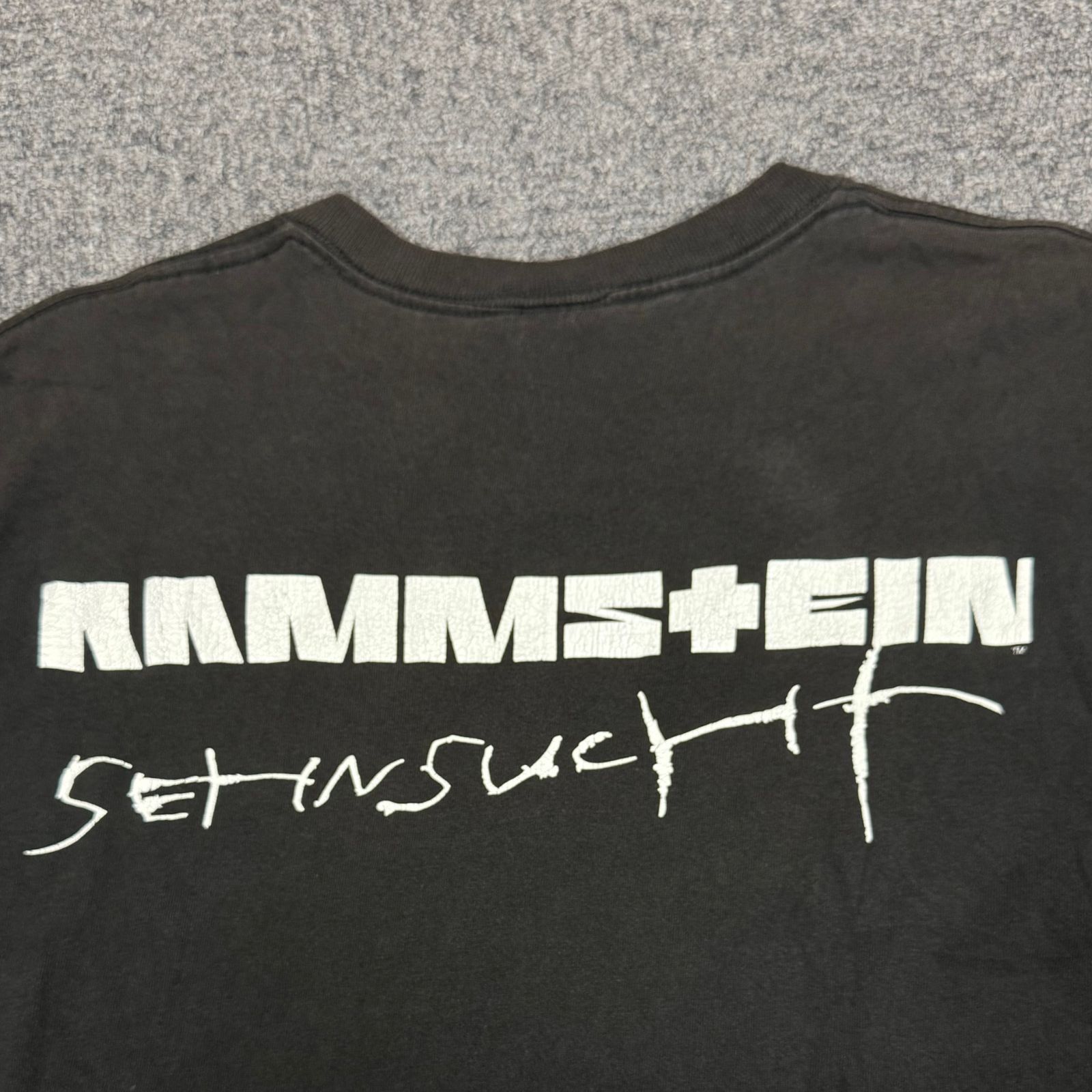 RAMMSTEIN 98年製 コピーライト1998 DELTAボディ バンドTシャツ バンT 