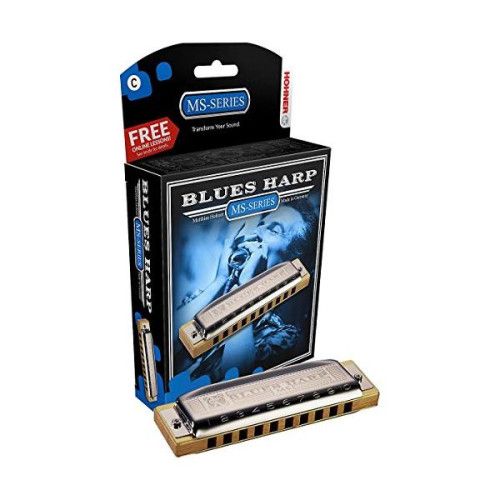 レトロ　ハーモニカ　swan 10ホール　ブルースハープ HOHNER Marine Band DELUXE 【10ホールズ(ブルースハープ
