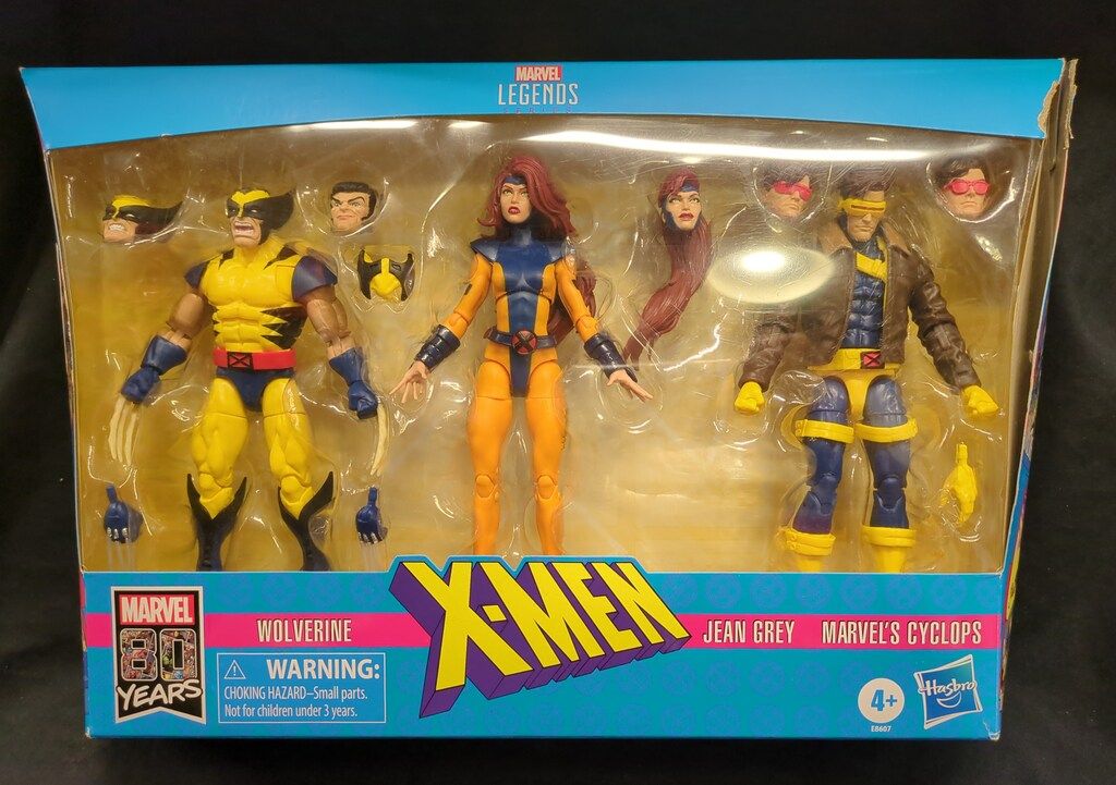 HASBRO MARVEL 80 YEARS X-MEN WOLVERINE | JEAN GREY | MARVELS CYCLOPS 6インチ