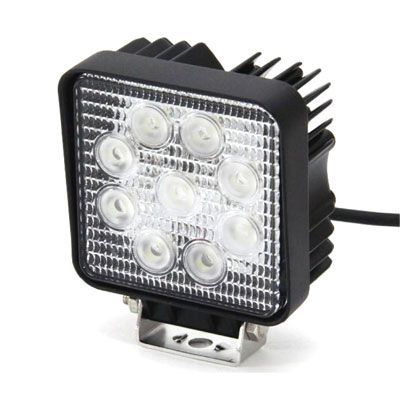 LED9　角型ワークランプ　27W　【12V/24V共用】