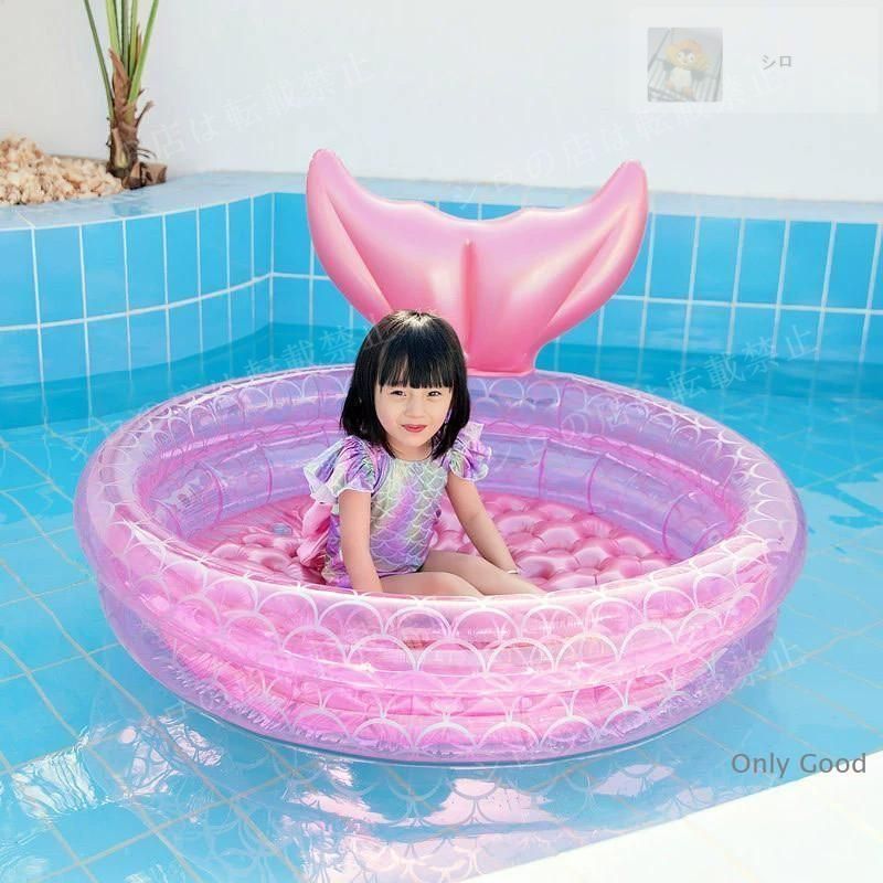 ビニールプール 丸型プール 60 90 120 かわいい 家庭用プール