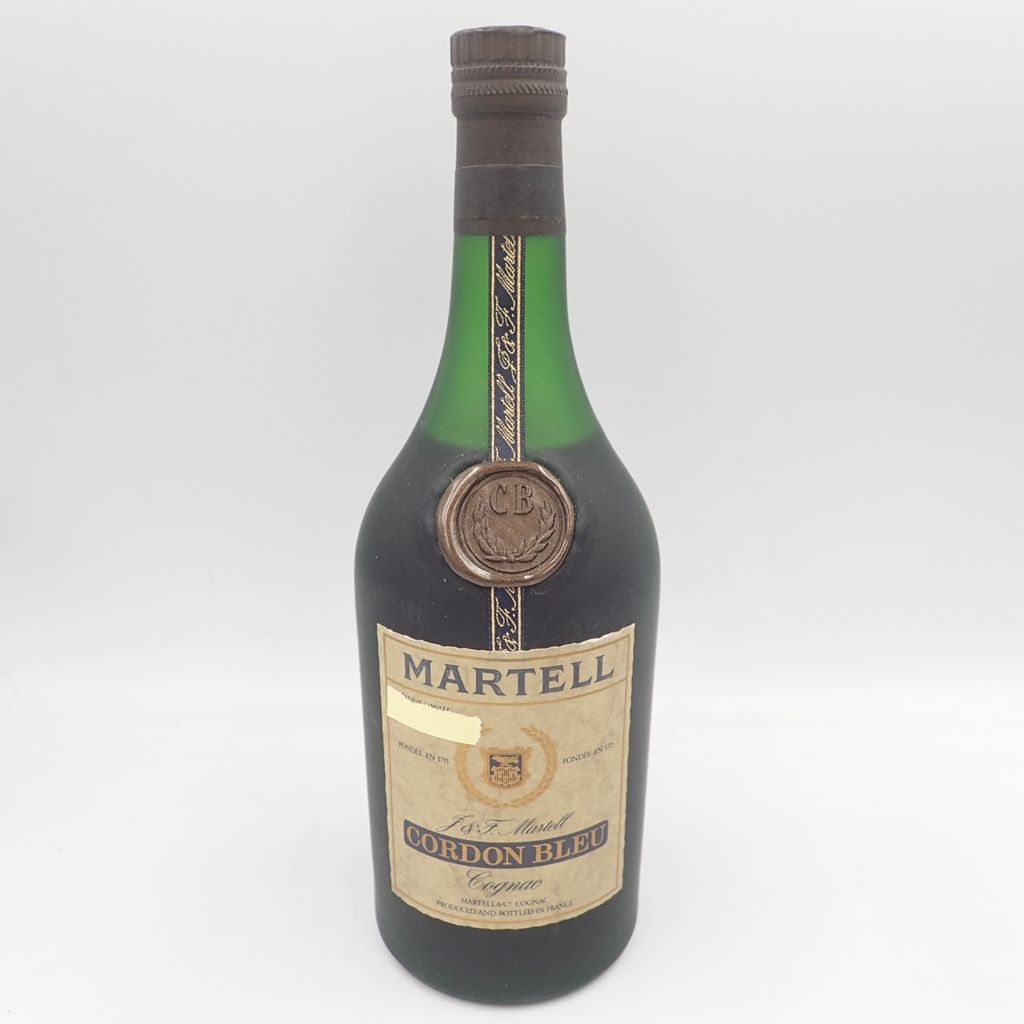 マーテルコルドンブルー 旧グリーンボトル 700ml MARTELL【D】 - お酒