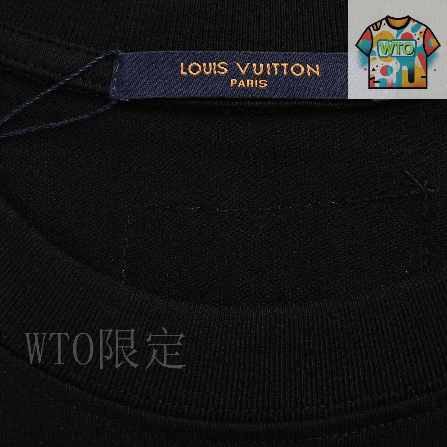 【刺繍が上品で魅力的♪】ルイヴィトン★Tシャツ 今日特価】Louis Vuitton/LV ルイヴィトン 25SS 刺繍ロゴ T