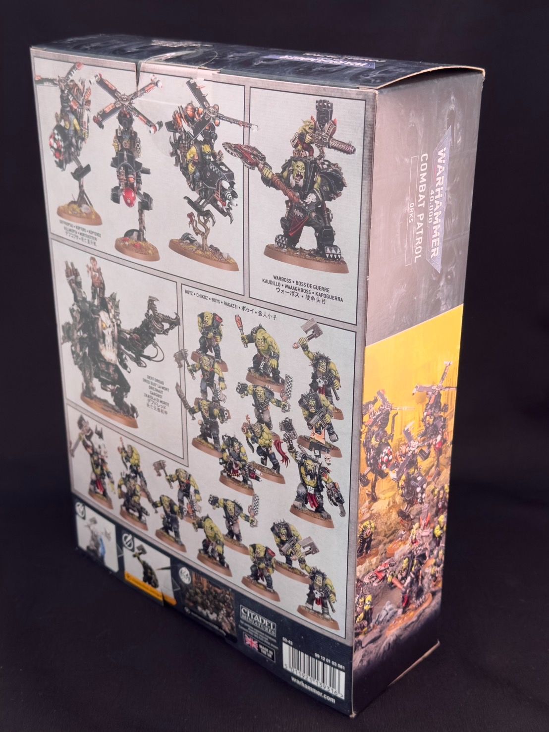 【WH40K】ウォーハンマー 40,000 オルク:コンバットパトロール ORKS:COMBAT PATROL WARHAMMER40,000 50-43（旧版）