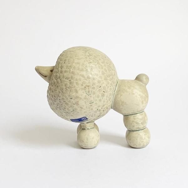 ヴィンテージオブジェ Lisa Larson Pudel（プードル） リサラーソン