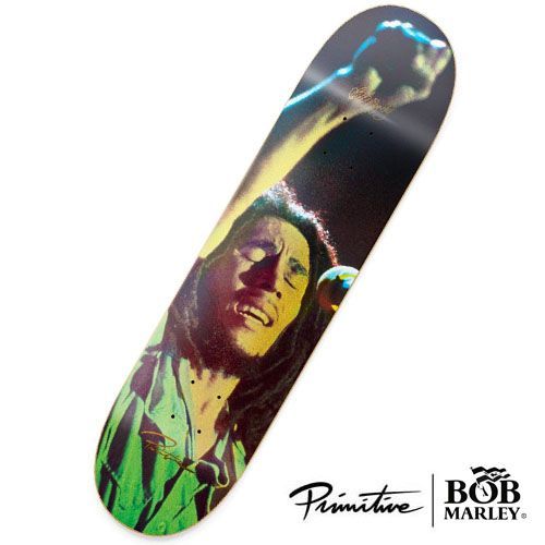 PRIMITIVE × Bob Marley Stand Up Deck スケートボードデッキ