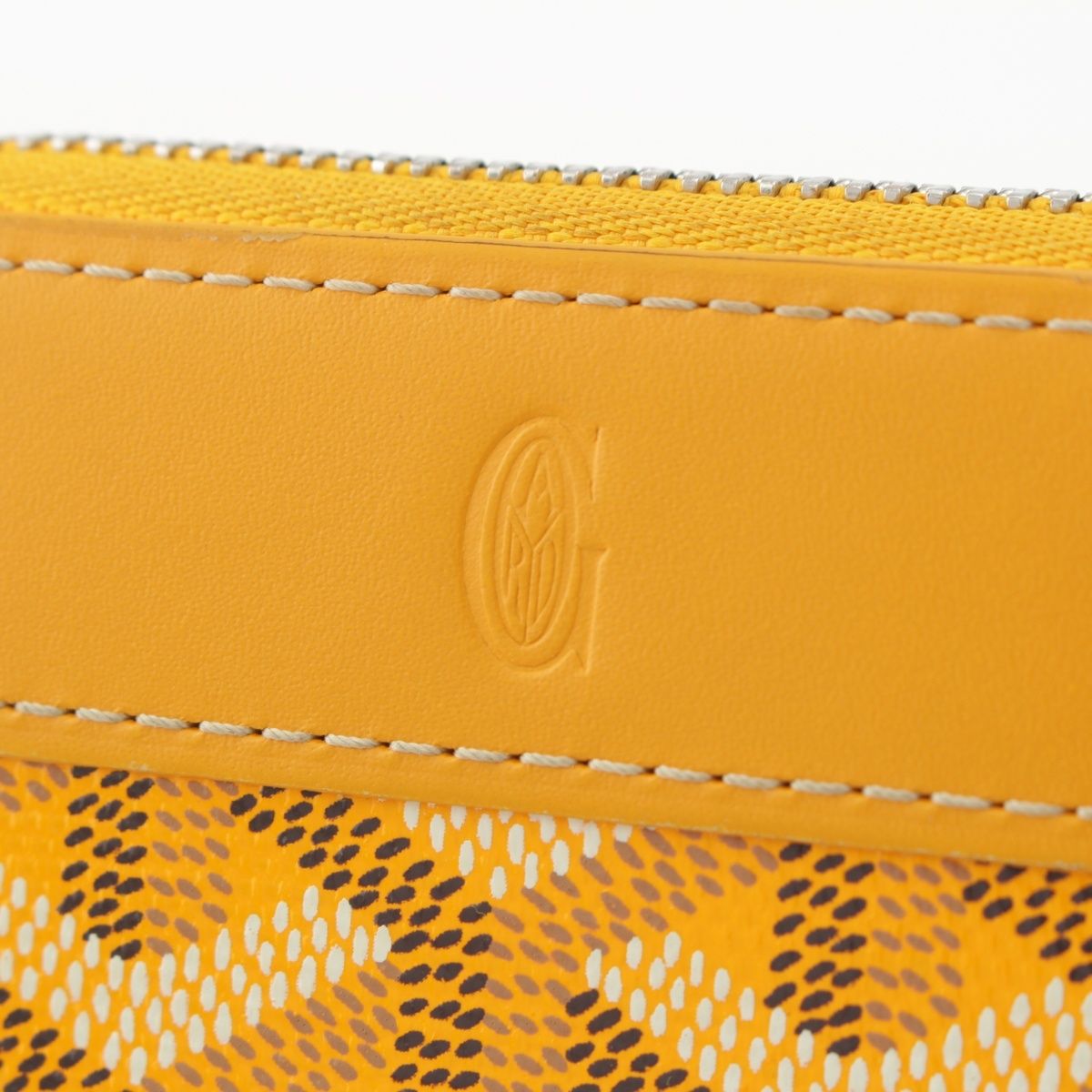 GOYAR ゴヤール マティニョン PM ウォレット イエロー GOYARD
