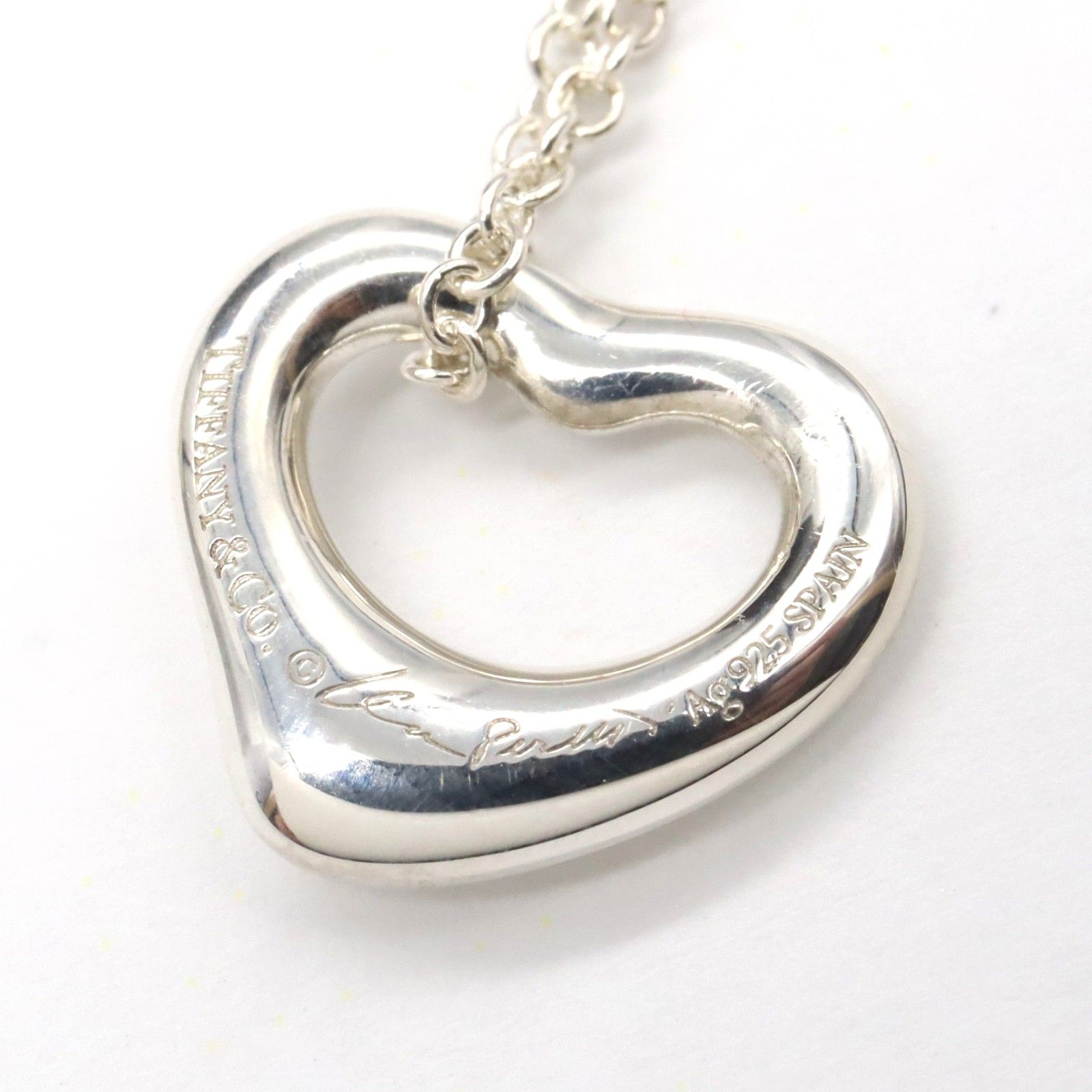 ティファニー TIFFANY＆CO ネックレス オープンハートネックレス