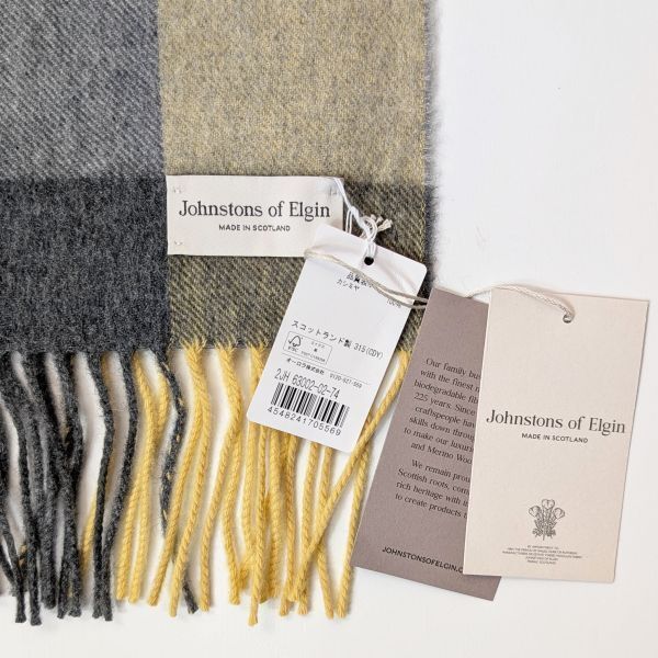 国内正規品 新品】ジョンストンズ Johnstons カシミヤ 大判ストール