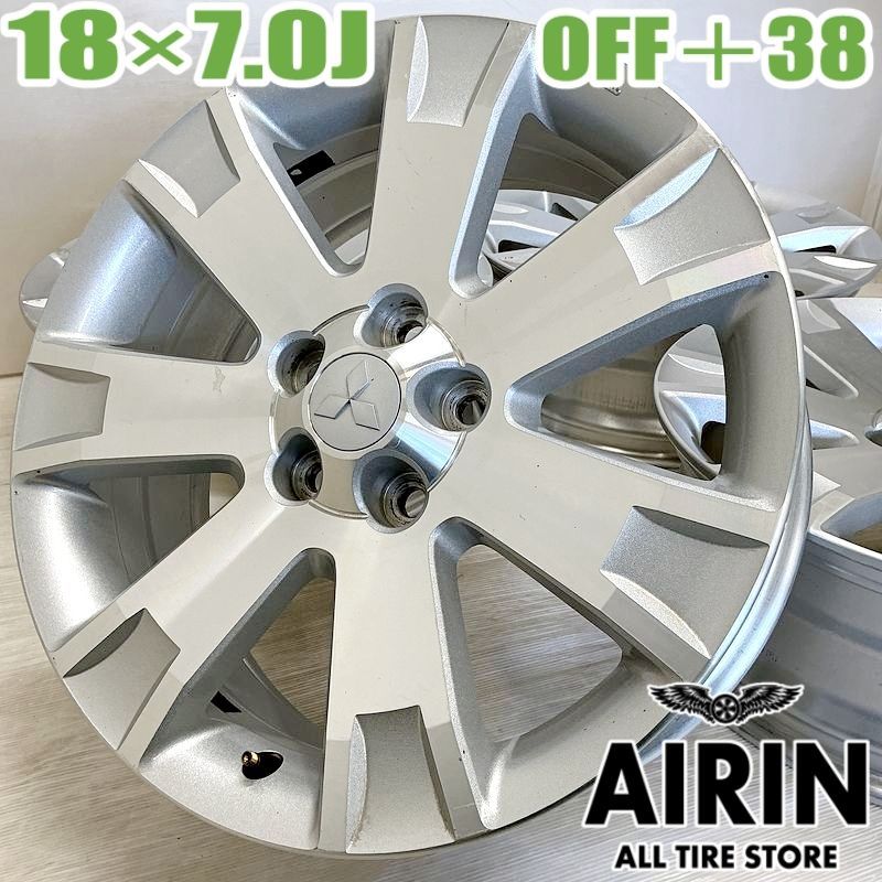 18インチ アルミ 三菱 ミツビシ デリカD5 純正 4本セット エクリプスクロス アウトランダー デリカD5 アウトランダーPHEV デリカD5 アルミホイール アルミホイール ホイール ホイル 純正ホイール ホイール ホイル