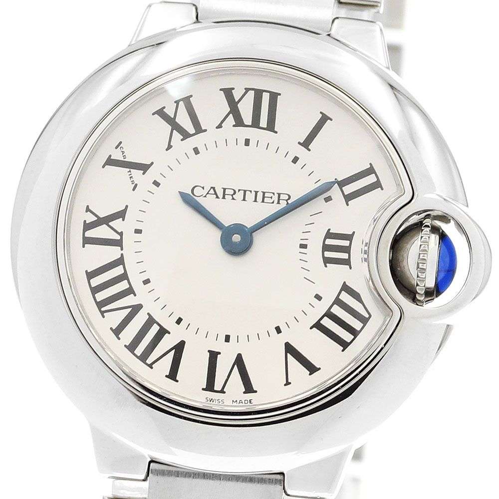 カルティエ CARTIER W69010Z4 バロンブルー SM クォーツ