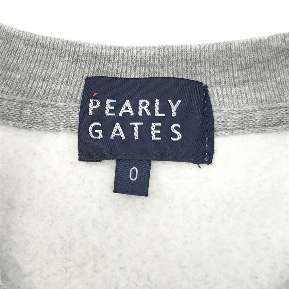 PEARLY GATES パーリーゲイツ ×PEANUTS 裏起毛スウェット トレーナー