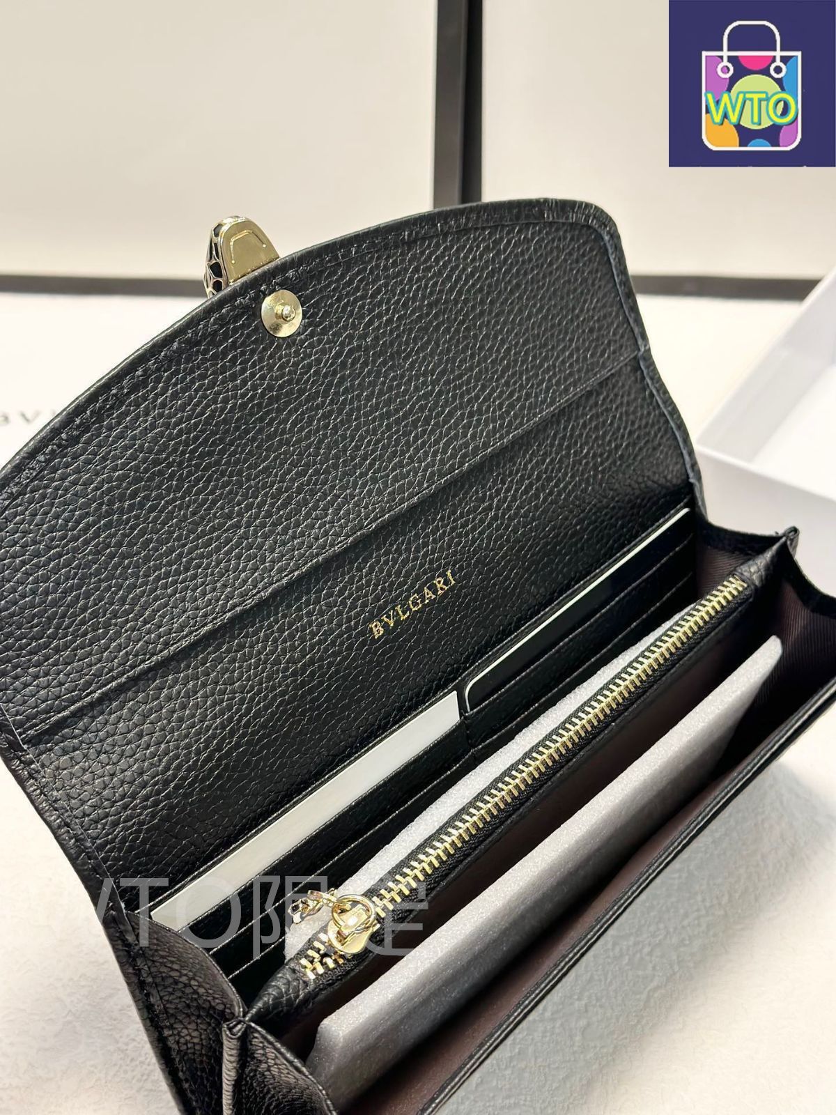 【新品未使用】BVLGARI キーケース ベージュ/ブラック ブルガリ キーケース メンズ ブラック セルペンティ スカリエ