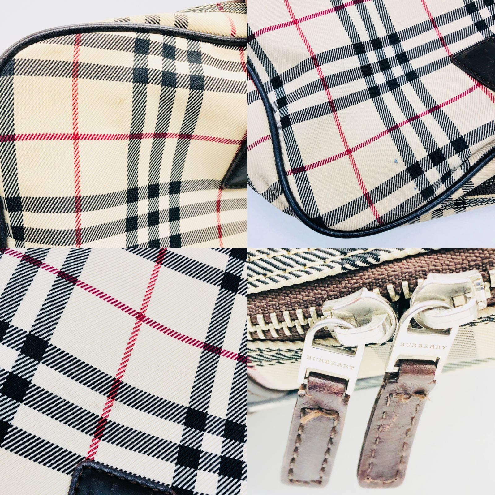 BURBERRY バーバリー ノバチェック ブリーフケース ビジネスバッグ 美品 BURBERRY バーバリー ノバチェック ブリーフケース ビジネスバッグ 美