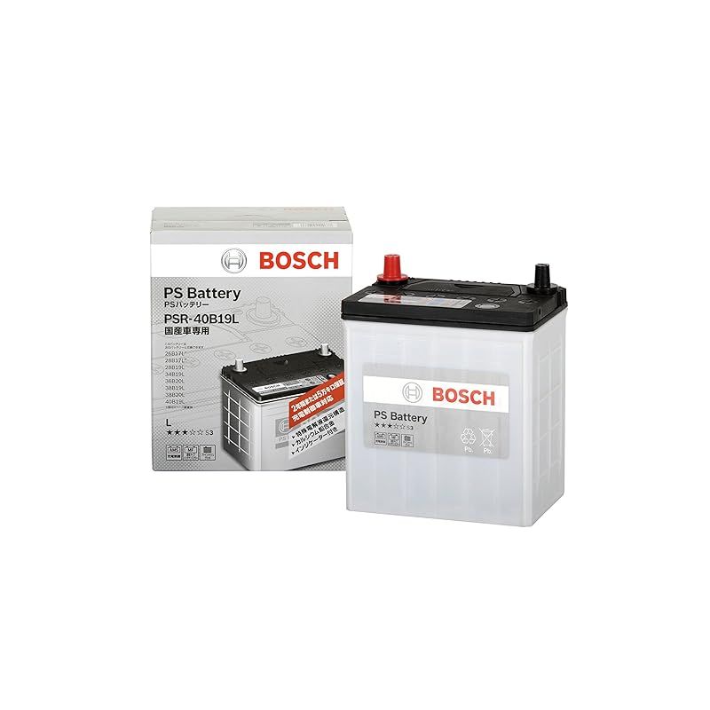 BOSCH (ボッシュ)PSバッテリー 国産車 充電制御車バッテリー PSR-40B19L 0