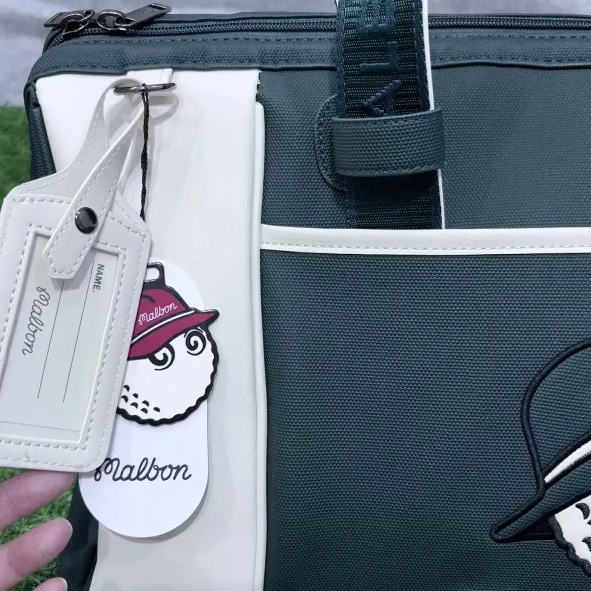 ☆美品登場☆malbon golf マルボンゴルフ ボストンバッグ 大容量