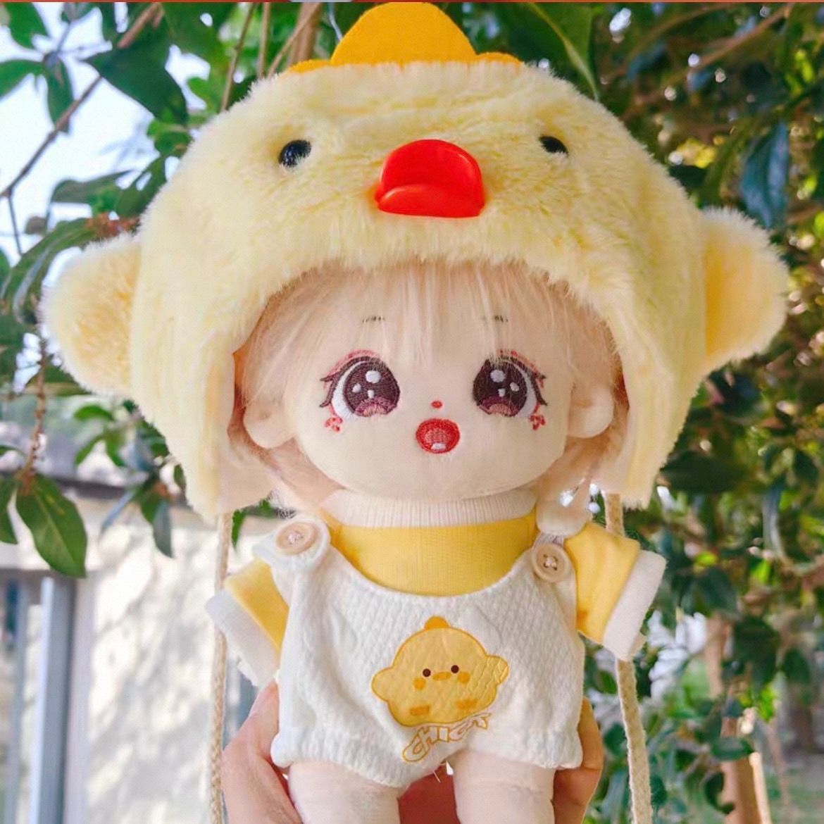 15cm 園児 ひよこ 黄色 幼稚園 着ぐるみ ぬい服 ぬいぐるみ 全身z2 15cm】衣装セット アニマル幼稚園 | Little Closet │ ぬい服の通販