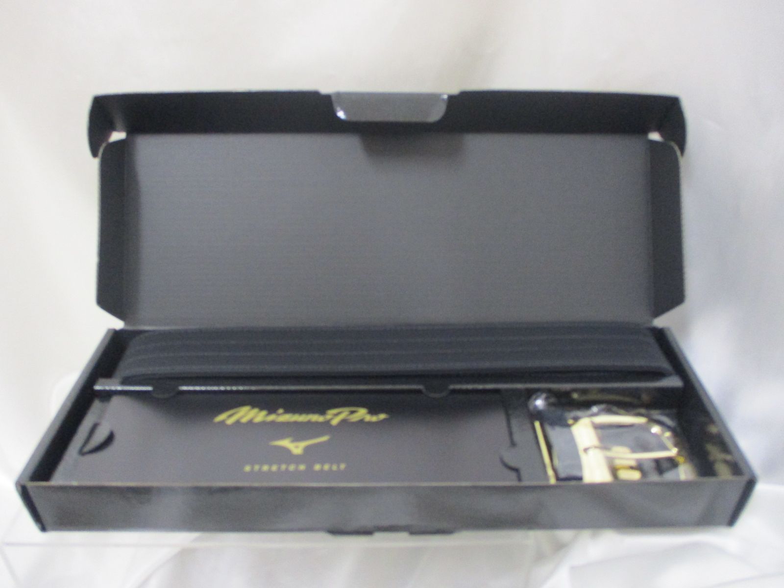 三沢 MIZUNO ミズノ公式 ミズノ直営店 ミズノプロ イージーゲイン ストレッチベルト 野球 ソフトボール ネイビー ベルト