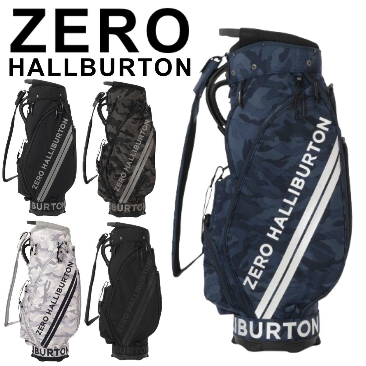 ゼロハリバートン(ZERO HALLIBURTON) ゴルフ キャディバッグ 9型 ZHG-CB1