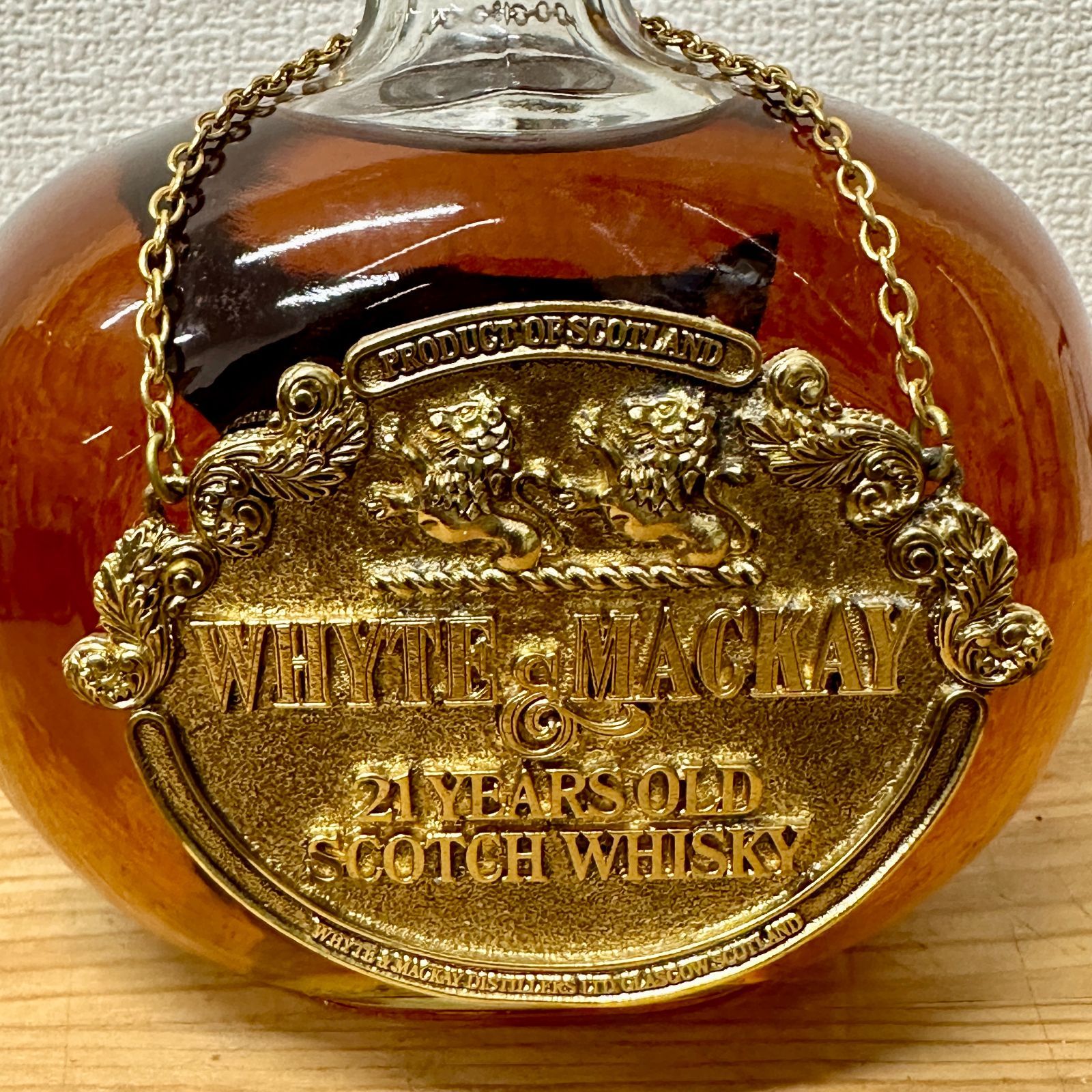 未開栓】WHYTE&MACKAY ホワイトマッカイ 21年 古酒 - メルカリ