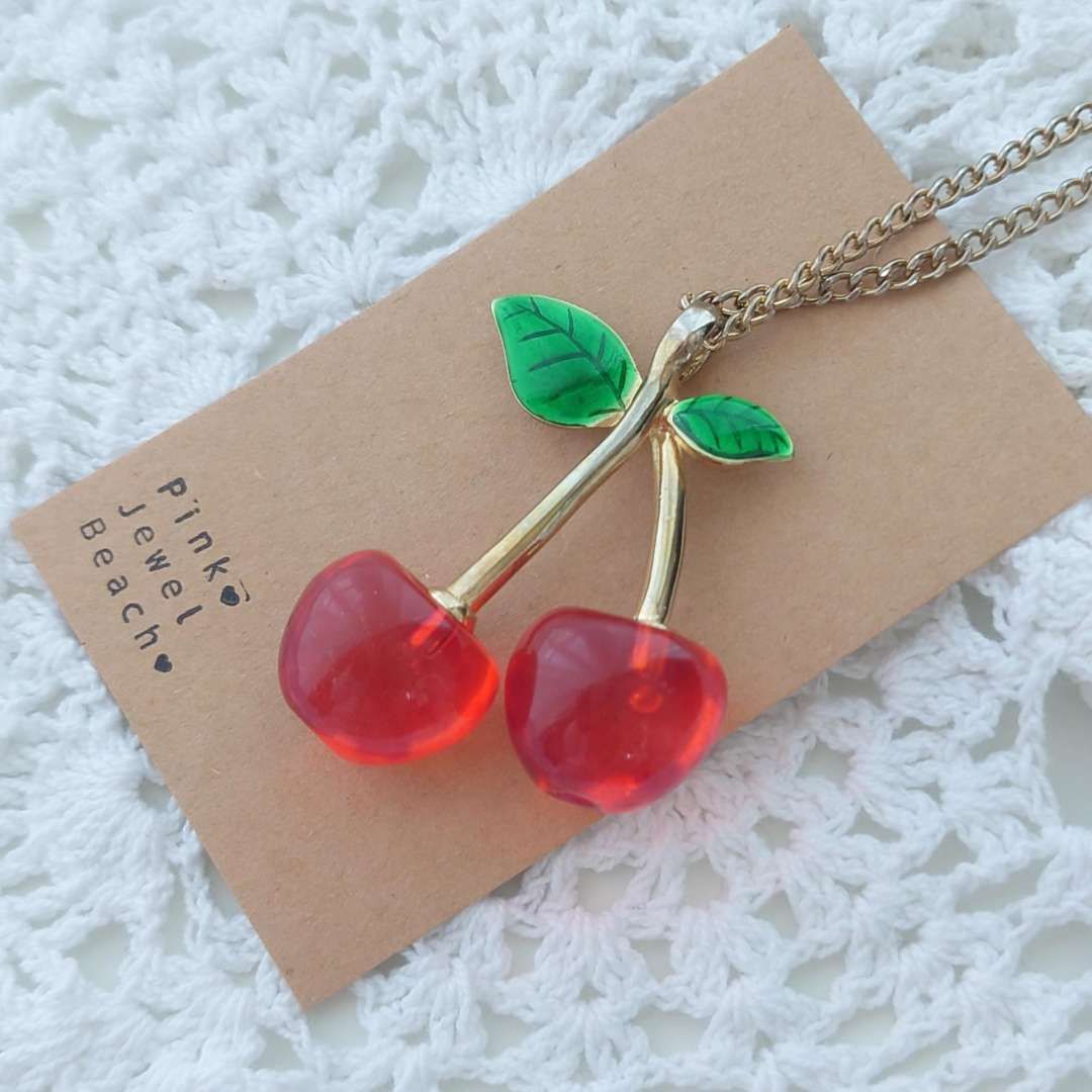 未使用 ALIITA アリータ CEREZA チェリー ネックレス