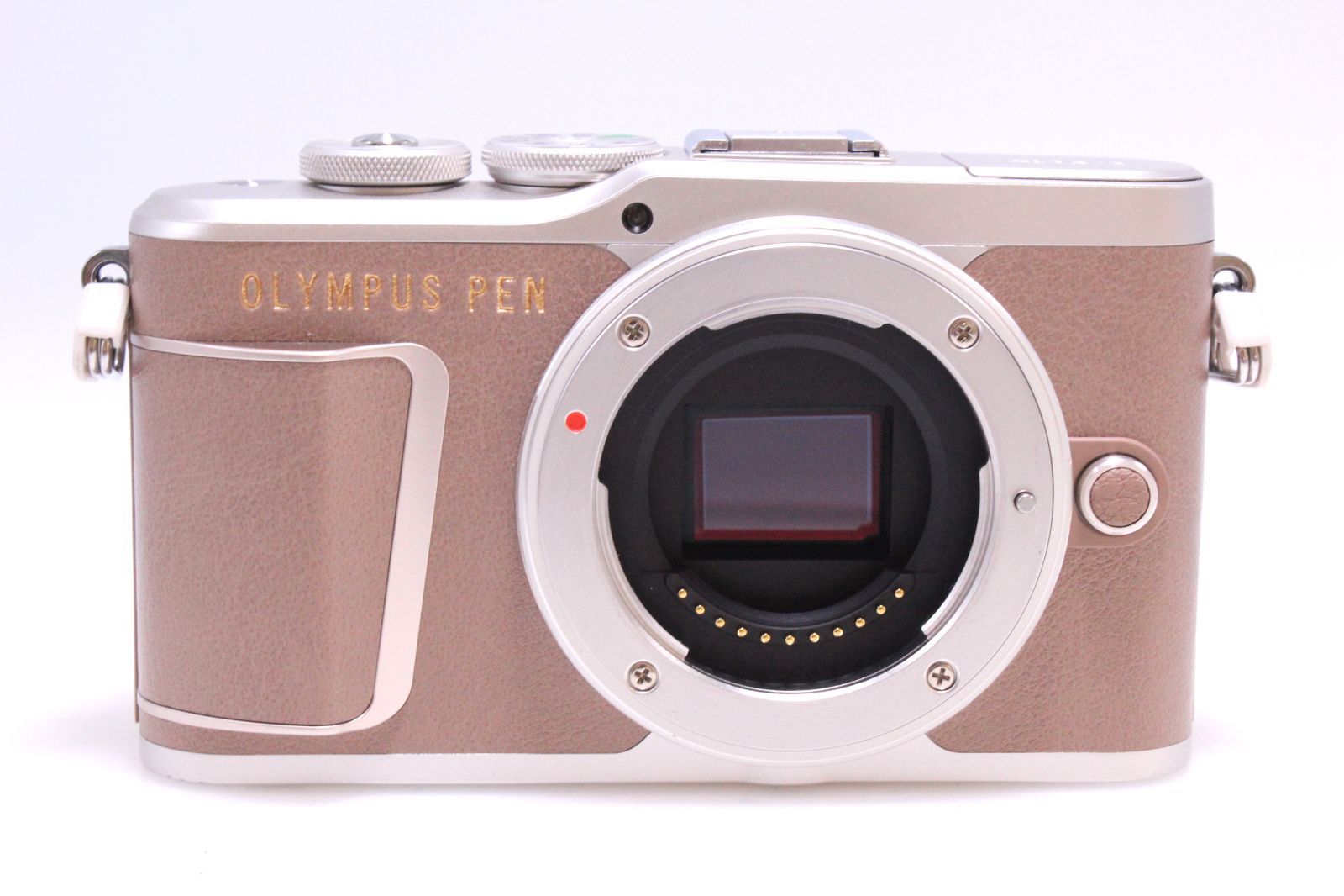 オリンパス☆OLYMPUS PEN E-PL10 ホワイト/自撮り/Wi-Fi Wi-Fi搭載