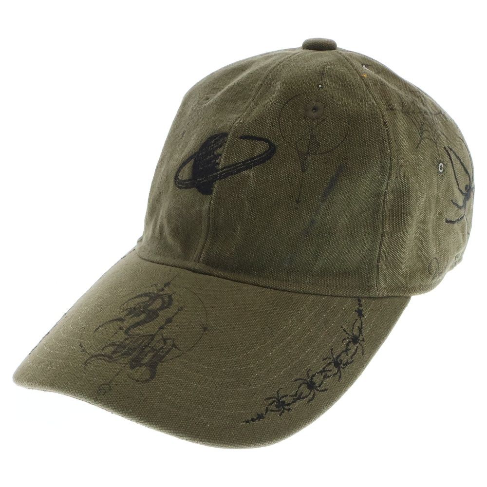 23AW READYMADE × Dr.WOO CAP TATOO KHAKI 23AW READYMADE × Dr.WOO CAP TATOO KHAKI