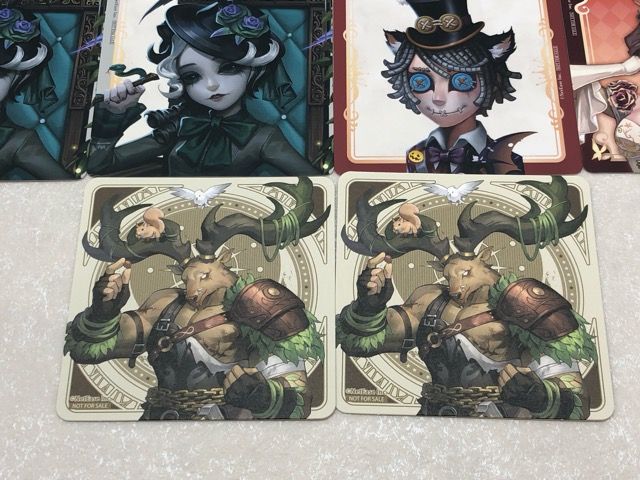 Identity V アニメイト5周年前夜祭フェア、Identity V 第五人格 Official CAF&#39;E 特典コースターまとめ売り【P1612-008】110 株式会社アニメイト on X: 