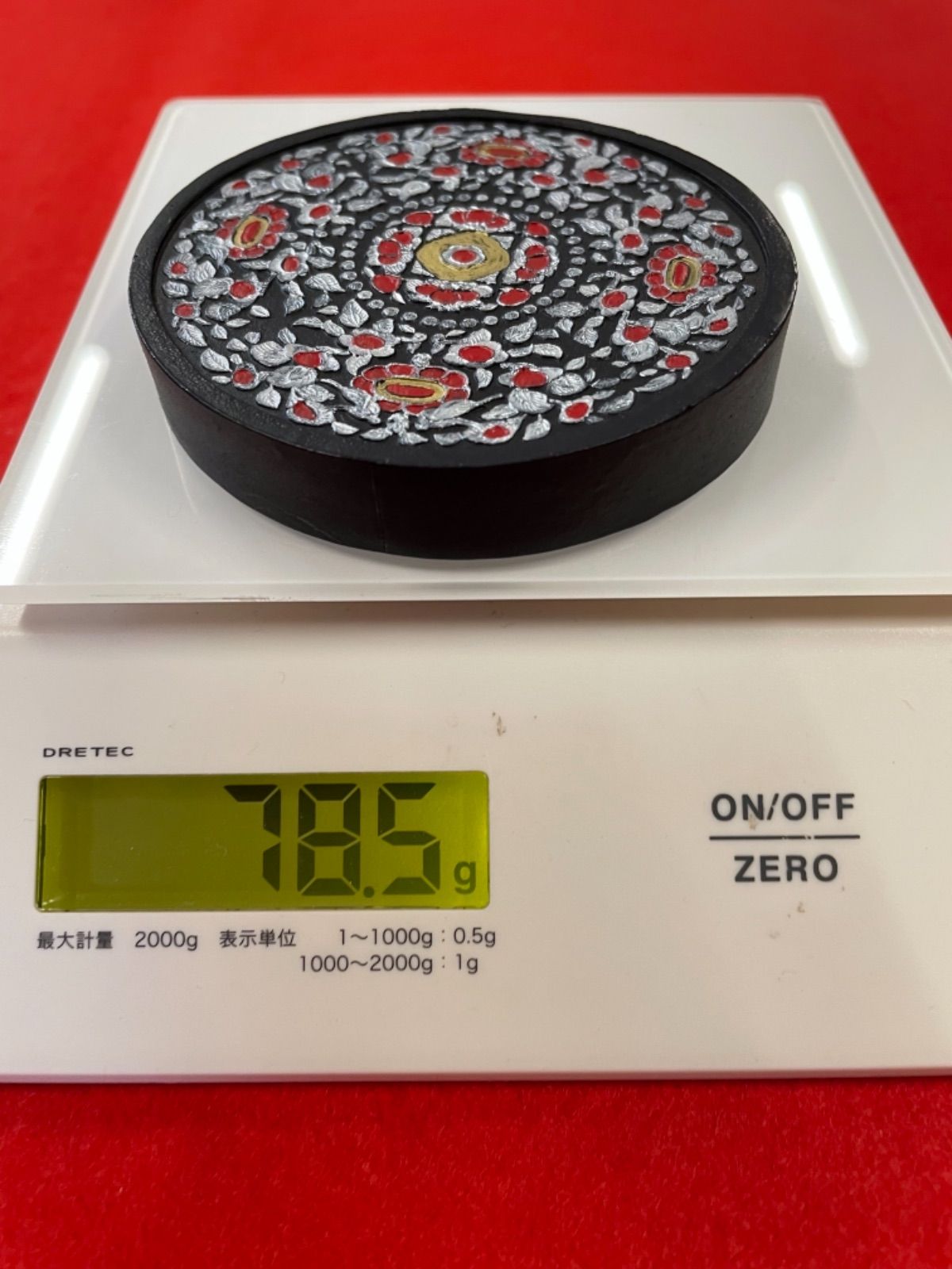 古梅園 1577年創業奈良墨老舗『平螺鈿背圓鏡』正倉院御物模写墨 - メルカリ 