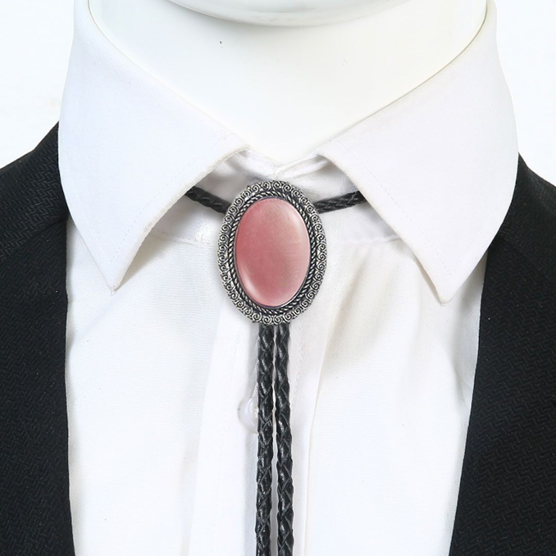 普通郵便発送】 ネクタイ ループタイ 全4色 ペンダント ジュエリー