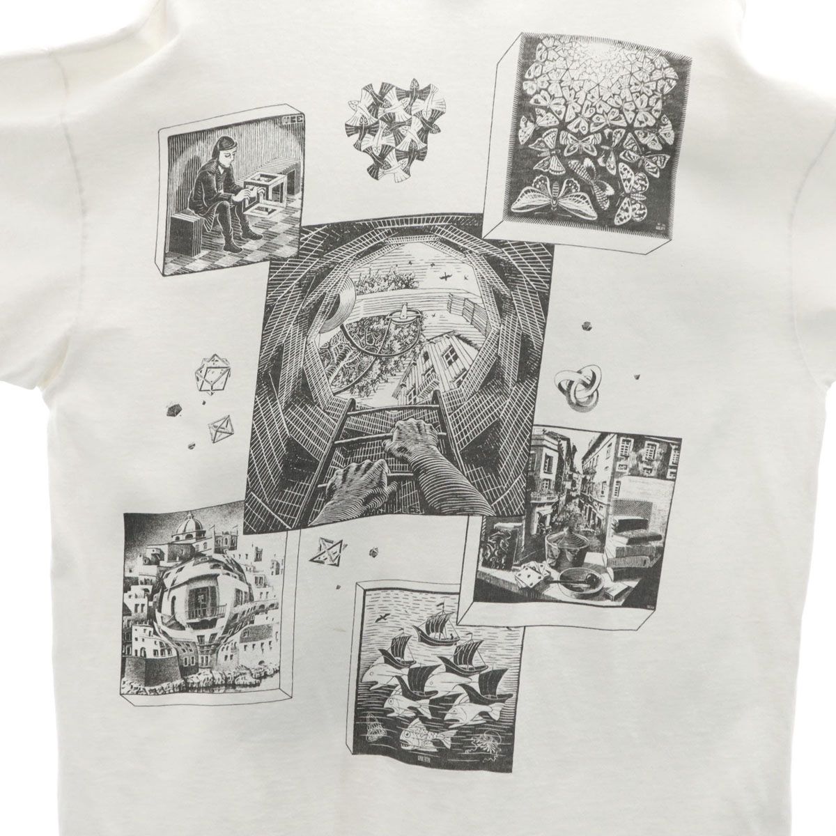 ANDAZIA アンドジア 90s USA製 オールド マルチ M.C.エッシャー だまし