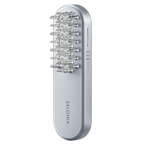 SALONIA EMSLIFTBRUSH シルバー サロニア電気ブラシ EMSリフトブラシ