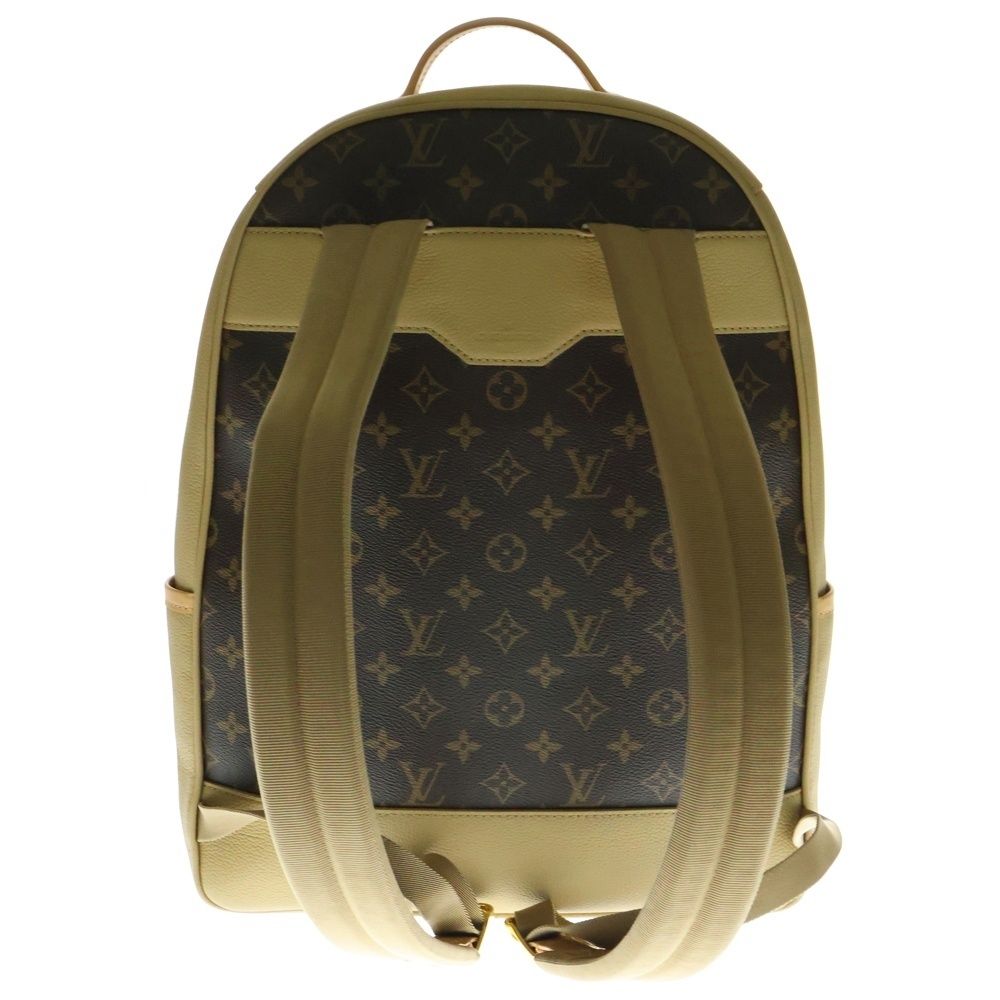 LOUIS VUITTON ルイヴィトン 25SS モノグラム アウトドア バックパック リュック レザー ブラウン ベージュ M12624
