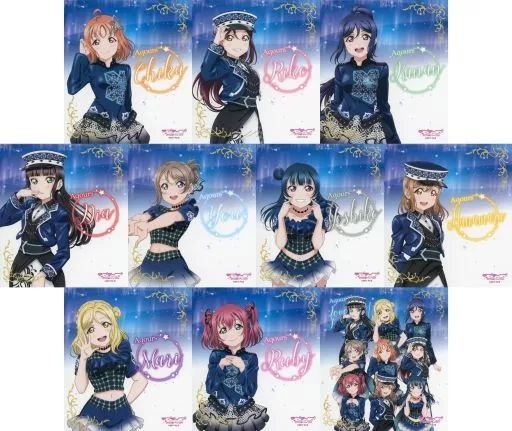 【中古】雑貨 全10種セット 「セガコラボカフェ ラブライブ!サンシャイン!! アートパネル(Fantastic Departure!)」