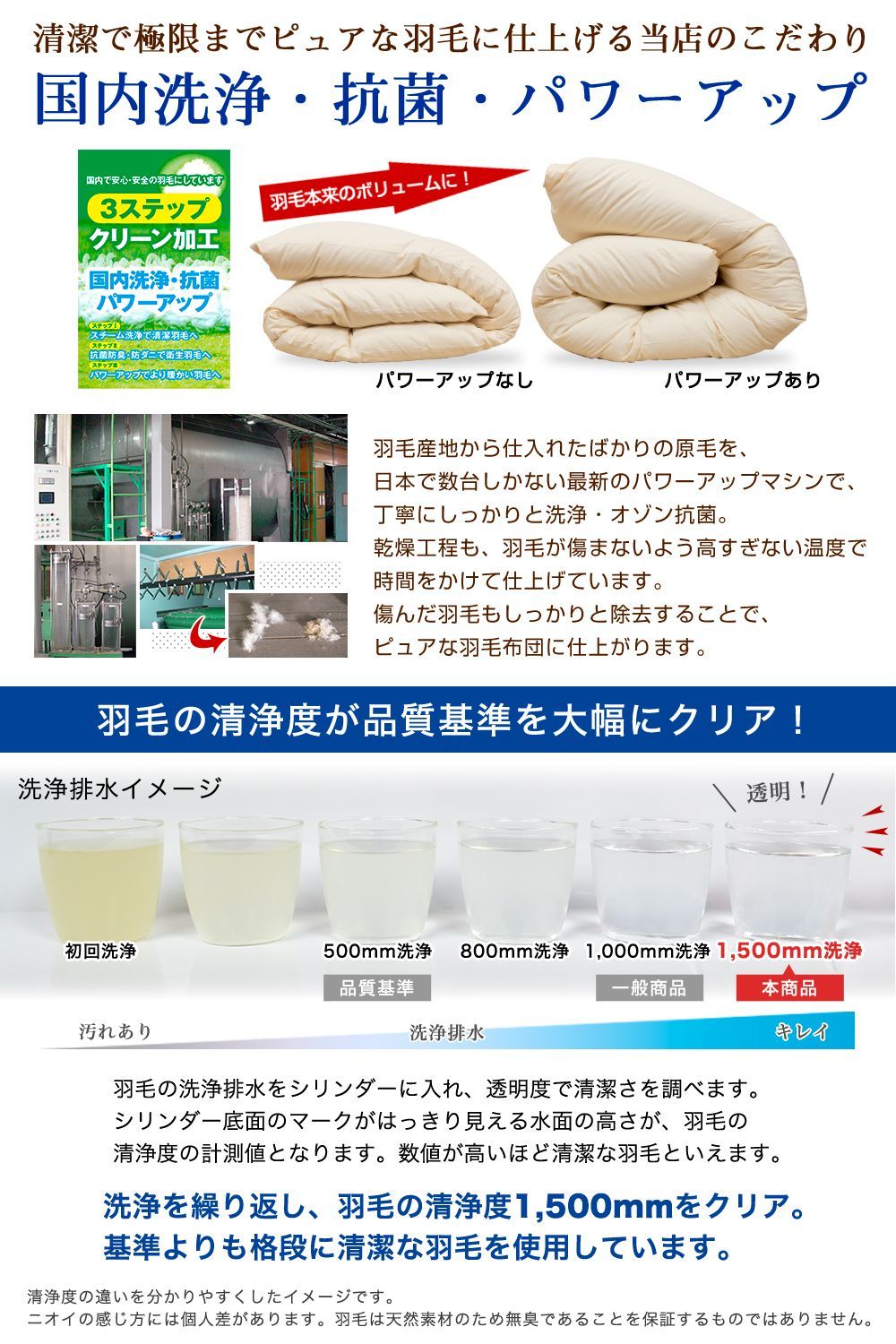 メルカリ 羽毛布団
