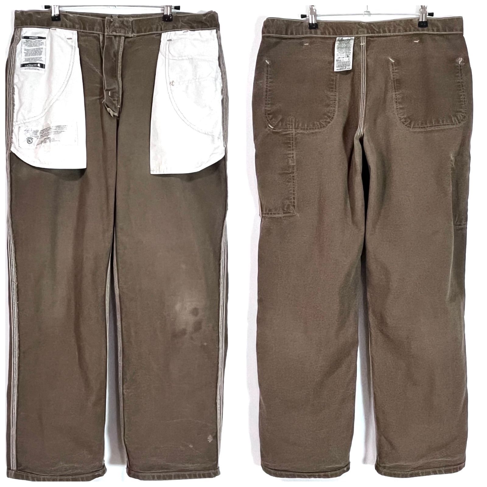 レアカラー Carhartt カーハート ダックペインターパンツ W35 L30 DKB 