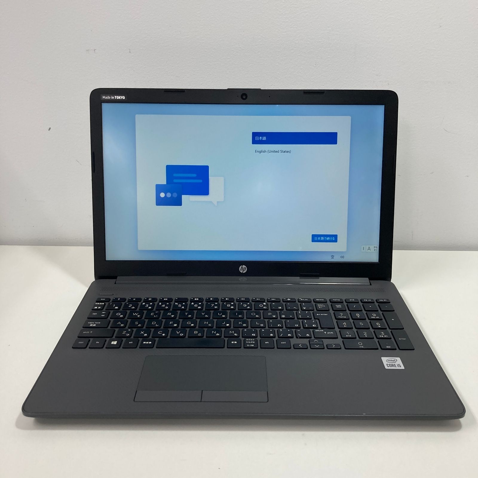 HP 250 G7 Notebook PC/Corei5-1035G1 CPU@1.00GHz/8GB/SSD256GB 