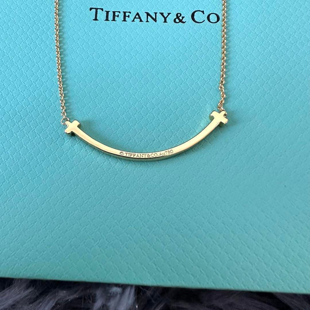 新品未使用】TIFFANY & Co.ティファニーT スマイル ネックレス - メルカリ