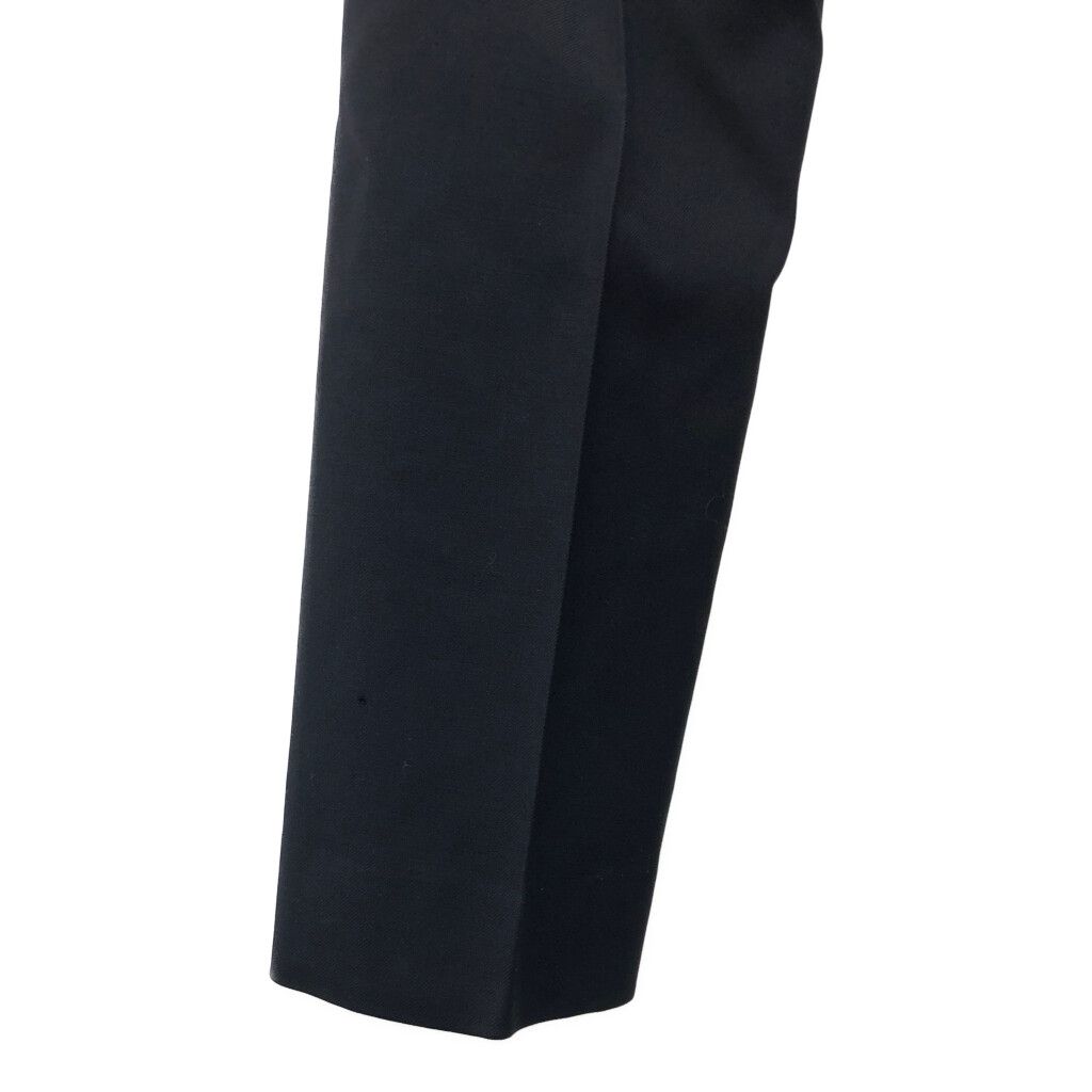 50年代 UNKNOW ボタンフライ パンツ ヴィンテージ ブラック (メンズ L相当) 中古 古着 Q3798 50年代 UNKNOW ボタンフライ パンツ ヴィンテージ ブラック (メンズ L