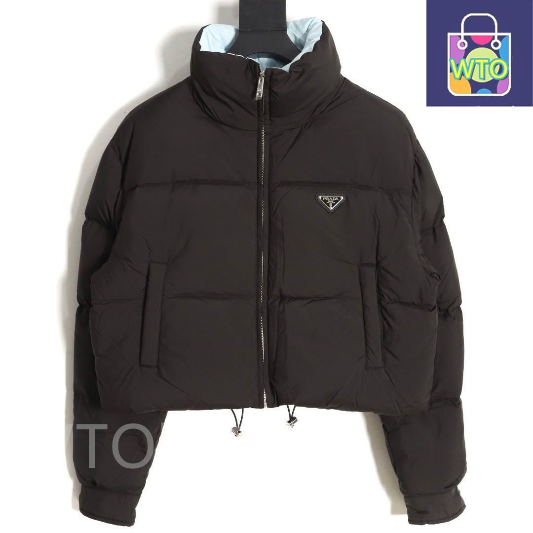 PRADA ブラック ダウンジャケット Art 28B797 レン様♥PRADA♥ブラックダウンジャケットArt.280797 - メルカリ