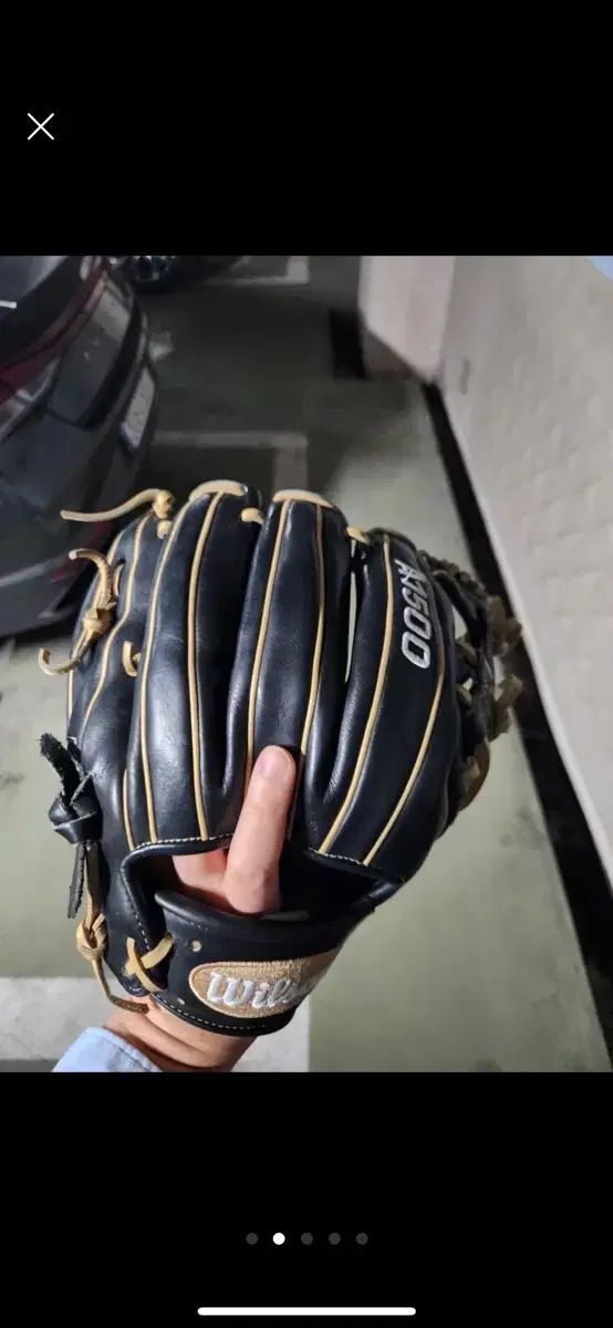 レア！Wilson A2000 X2 硬式内野手用グラブ ブラックSS×Sタン レア