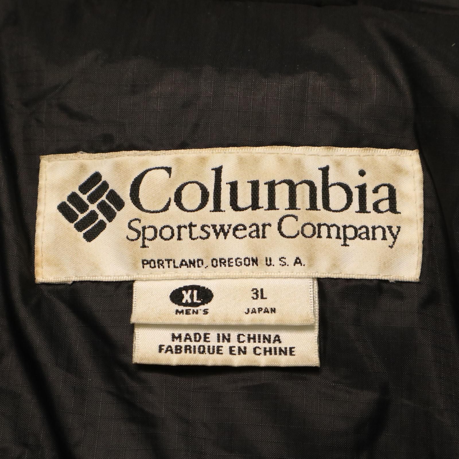 Columbia コロンビア ダウンジャケット アウトドア ワンポイントロゴ  