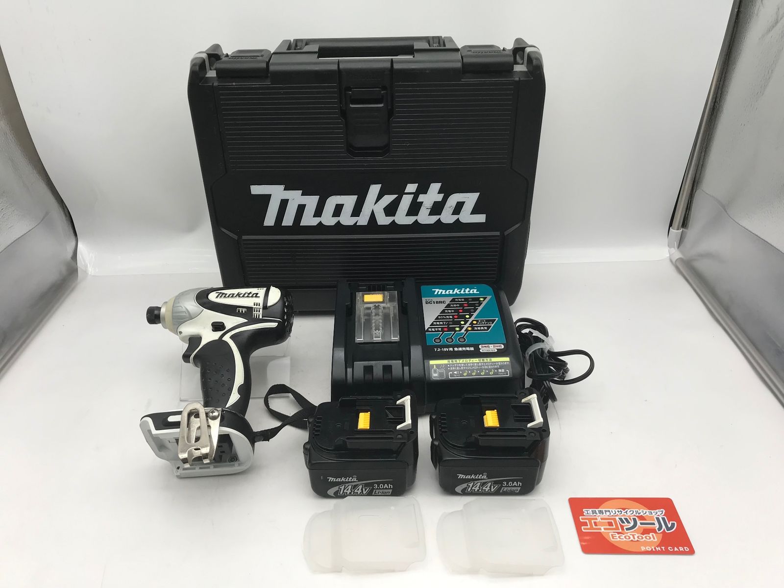 品 Makita|マキタ 充電式14.4Vインパクトドライバ TD131DRFXW IT2L8HCRCGBK エコツール小牧ｲﾝﾀｰ店 M02