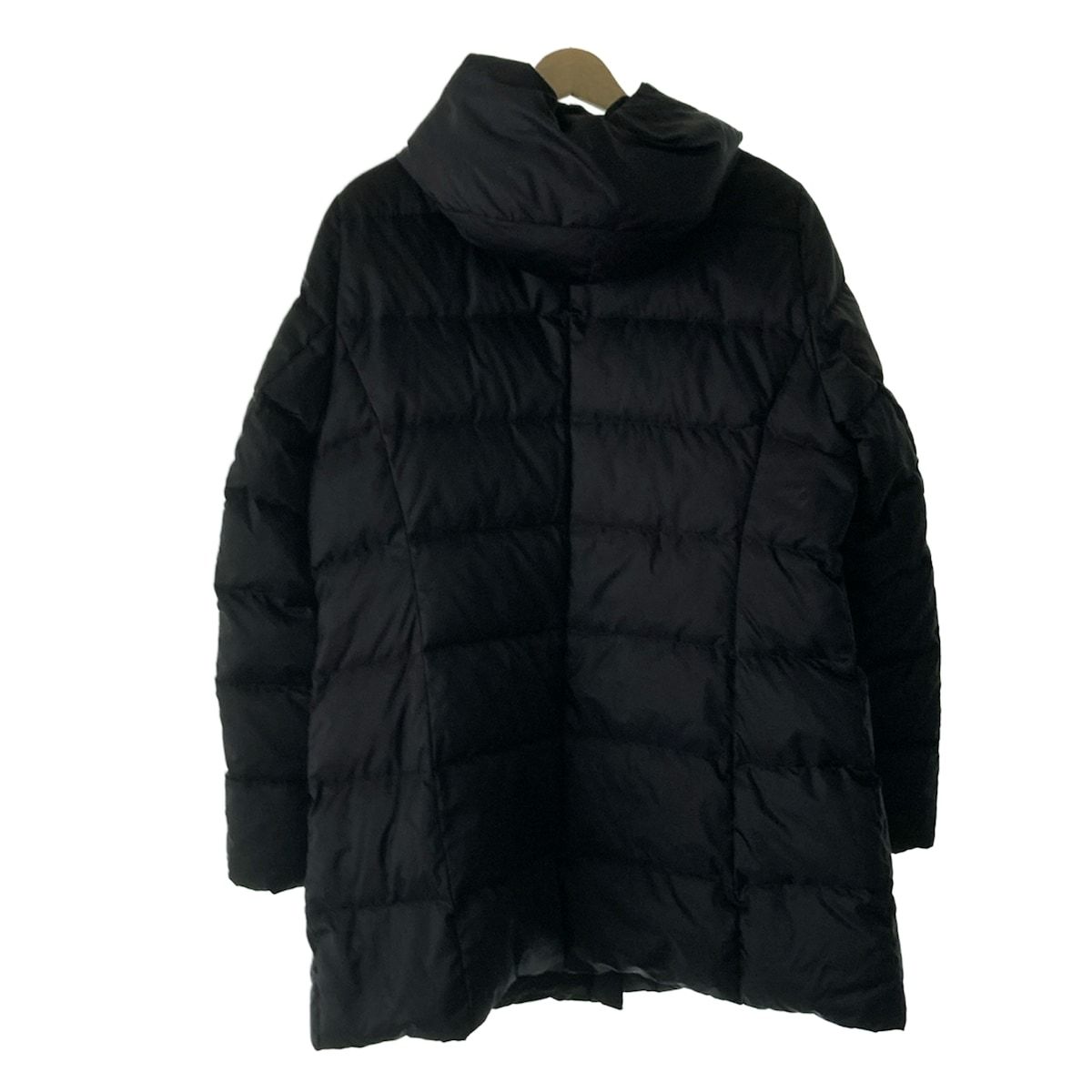 23区 ニジュウサンク ダウンコート サイズ44 L レディース - 黒 長袖 ジップアップ 冬