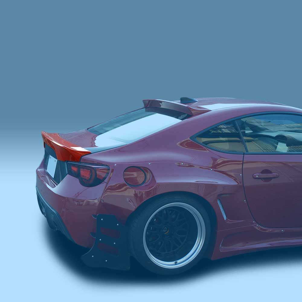zn6 zc6 86 BRZ 前期後期 ルーフスポイラー エアロ トヨタ 86 ZN6 スバル BRZ ZC6 前期 後期 ルーフスポイラー