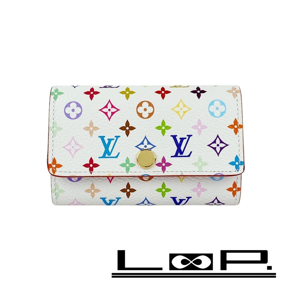 （訳あり）LOUIS VUITTON ダミエ アズール ミュルティクレ6 訳あり）LOUIS VUITTON ダミエ アズール ミュルティクレ6 ダミエ