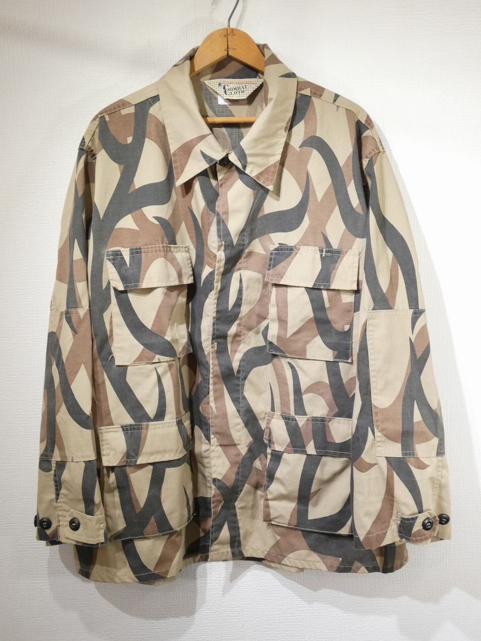90s ASAT トライバル カモ BDUジャケット ビンテージ USA製 90s ASAT トライバル カモ BDUジャケット ビンテージ USA製 90s