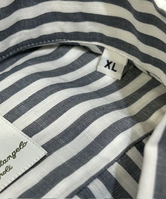 Maria Santangelo マリア サンタンジェロ ドレスシャツ XLサイズ グレー WWW_USTAUSTRALIA_COM_AU