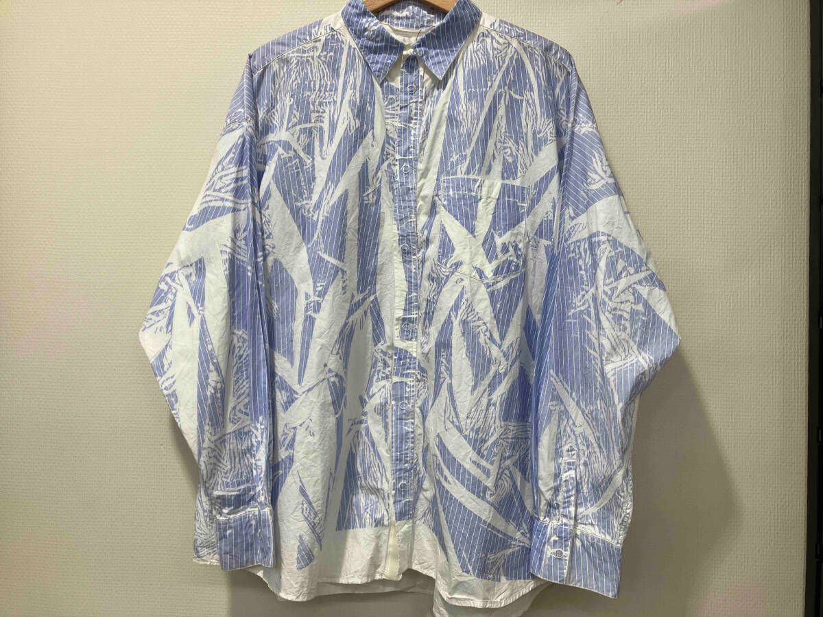 doublet ダブレット COMPRESSED STRIPE SHIRT IN THE HANGER