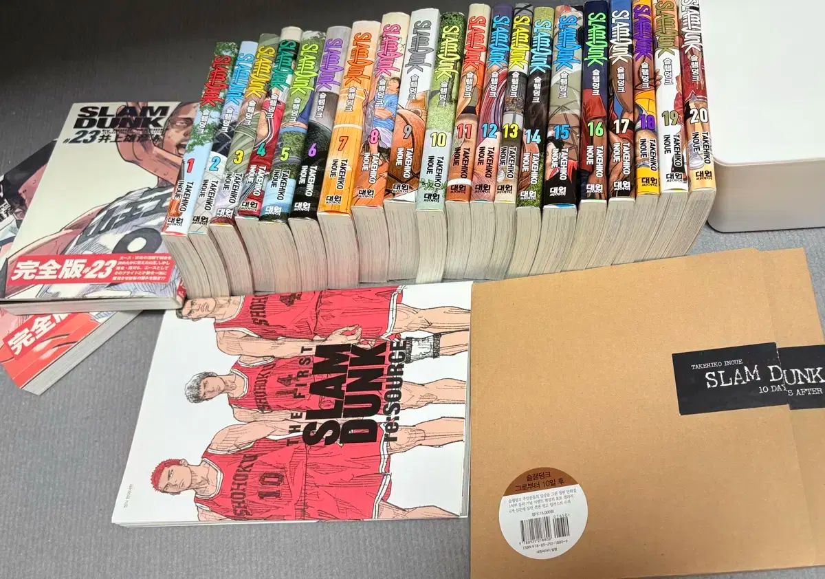 美品 スランダンク 新装再編版 全巻 リソース SLAMDUNK 全20巻セット 1